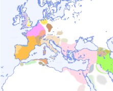 Europa im Jahre 500